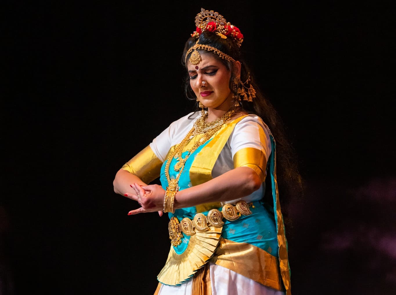 Woman in traditional outfit